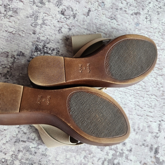 Italian Shoemaker tan sandles - Picture 2 of 3